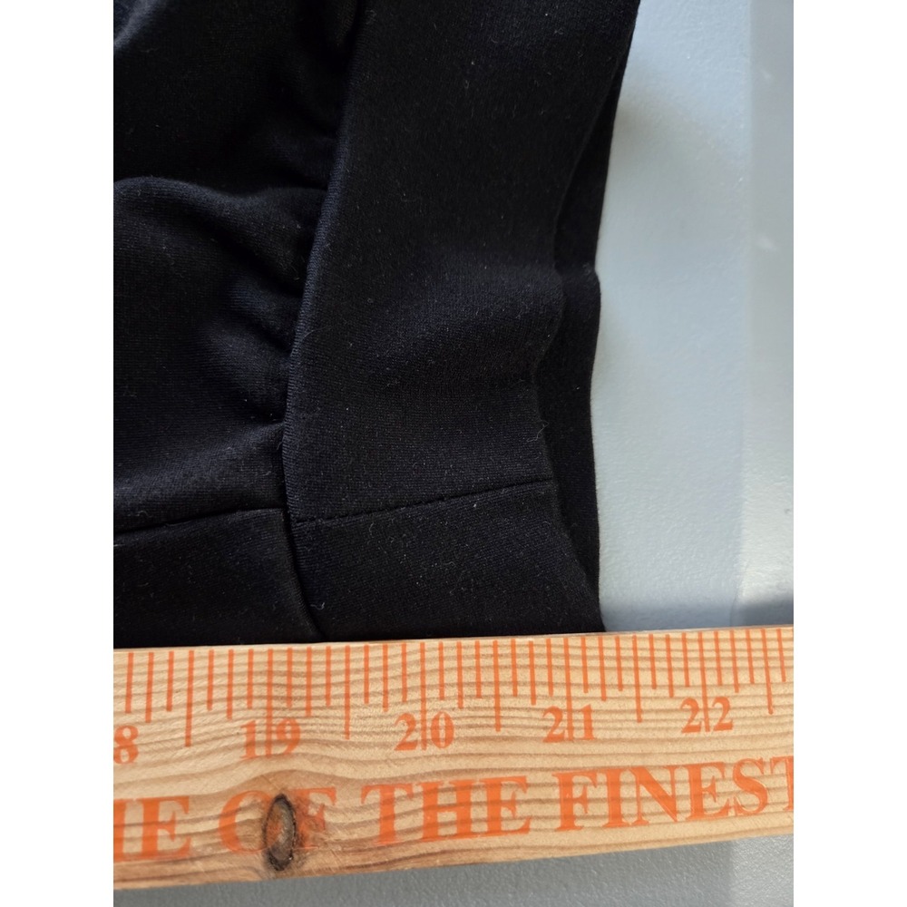 Torrid Black Ponte Jogger Pants Plus Size 4X Cropped Zip Pockets - Picture 5 of 6